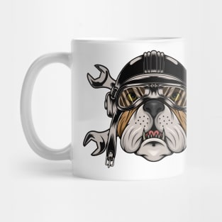 Bulldog Rider Mug